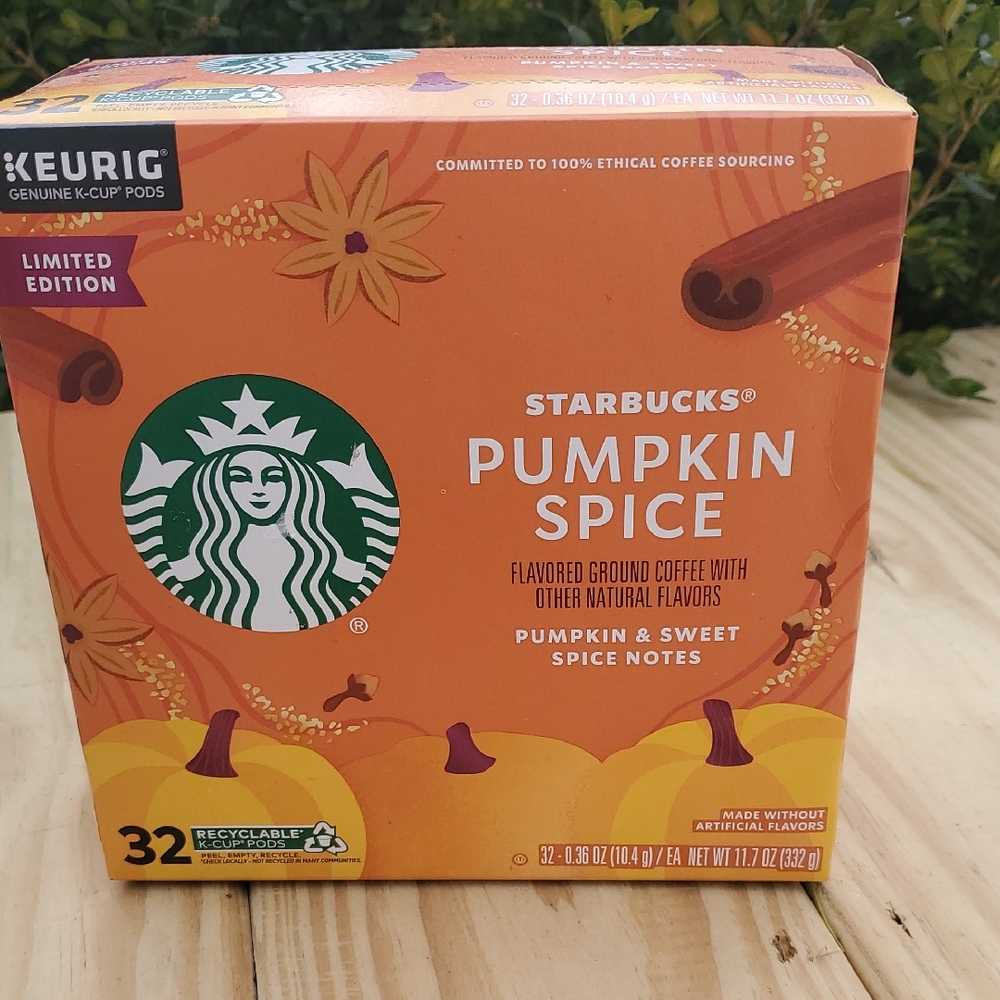 Starbucks Limited Edition Pumpkin Spice Pods